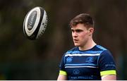19 February 2018; Garry Ringrose during a Leinster Rugby training session at Leinster Rugby Headquarters in UCD, Dublin. Photo by Stephen McCarthy/Sportsfile