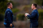 19 February 2018; Ed, left, and Bryan Byrne during a Leinster Rugby training session at Leinster Rugby Headquarters in UCD, Dublin. Photo by Stephen McCarthy/Sportsfile