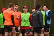 19 February 2018; Tyler Bleyendaal during Munster Rugby squad training at the University of Limerick in Limerick. Photo by Diarmuid Greene/Sportsfile