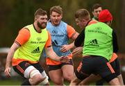 19 February 2018; Chris Cloete during Munster Rugby squad training at the University of Limerick in Limerick. Photo by Diarmuid Greene/Sportsfile