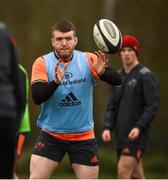 19 February 2018; Mike Sherry during Munster Rugby squad training at the University of Limerick in Limerick. Photo by Diarmuid Greene/Sportsfile