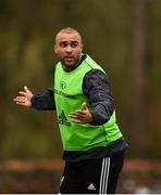 19 February 2018; Simon Zebo during Munster Rugby squad training at the University of Limerick in Limerick. Photo by Diarmuid Greene/Sportsfile
