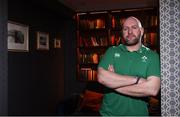 19 February 2018; Ireland U20 scrum coach Ambrose Conboy poses for a portrait following an Ireland Rugby under 20 press conference at Sandymount Hotel in Dublin. Photo by Sam Barnes/Sportsfile