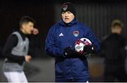 16 February 2018; Cork City coach John Cotter prior to the SSE Airtricity League Premier Division match between St Patrick's Athletic and Cork City at Richmond Park, in Dublin. Photo by Tom Beary/Sportsfile