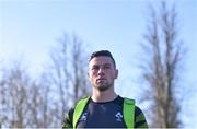 20 February 2018; John Cooney arrives for Ireland Rugby squad training at Carton House in Maynooth, Co Kildare. Photo by David Fitzgerald/Sportsfile