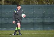 20 February 2018; Tadhg Furlong during Ireland Rugby squad training at Carton House in Maynooth, Co Kildare. Photo by David Fitzgerald/Sportsfile
