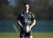 20 February 2018; John Cooney during Ireland Rugby squad training at Carton House in Maynooth, Co Kildare. Photo by David Fitzgerald/Sportsfile