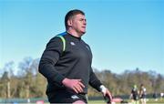20 February 2018; Tadhg Furlong during Ireland Rugby squad training at Carton House in Maynooth, Co Kildare. Photo by David Fitzgerald/Sportsfile