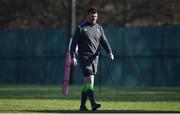 20 February 2018; Peter O'Mahony during Ireland Rugby squad training at Carton House in Maynooth, Co Kildare. Photo by David Fitzgerald/Sportsfile