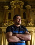 20 February 2018; CJ Stander poses for a portrait following an Ireland press conference at Carton House in Maynooth, Co Kildare. Photo by David Fitzgerald/Sportsfile