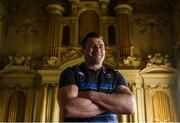 20 February 2018; CJ Stander poses for a portrait following an Ireland press conference at Carton House in Maynooth, Co Kildare. Photo by David Fitzgerald/Sportsfile