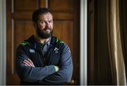 20 February 2018; Defence coach Andy Farrell poses for a portrait following an Ireland press conference at Carton House in Maynooth, Co Kildare. Photo by David Fitzgerald/Sportsfile