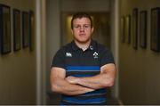 20 February 2018; Sean Cronin poses for a portrait following an Ireland press conference at Carton House in Maynooth, Co Kildare. Photo by David Fitzgerald/Sportsfile