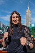 20 February 2018; Katie Taylor in attendance during the Kickoff press conference announcing the April 28, 2018 fight card to take place in the Barclays Center in Brooklyn. Press conference held in New York. Photo by Ed Mulholland/Matchroom Boxing USA via Sportsfile