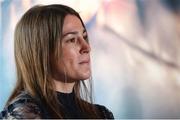 20 February 2018; Katie Taylor in attendance during the Kickoff press conference announcing the April 28, 2018 fight card to take place in the Barclays Center in Brooklyn. Press conference held in New York. Photo by Ed Mulholland/Matchroom Boxing USA via Sportsfile