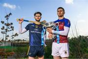 21 February 2018; Electric Ireland Fitzgibbon Cup finalists, Conor Cleary of University of Limerick, right, will take on Paudie Foley of Dublin City University on Saturday, 24th February in Mallow. The unique quality of the Electric Ireland Higher Education Championships will see players putting their intercounty and club rivalries aside to strive to achieve Electric Ireland Fitzgibbon Cup glory. Electric Ireland has been shining a light on these First Class Rivals as proud sponsor of the college level competitions for the next four years. GAA National Games Development Centre, National Sports Campus, in Abbotstown, Dublin. Photo by Sam Barnes/Sportsfile