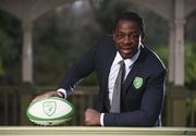 22 February 2018; Serge Betsen was in Dublin this morning as an ambassador for the Heineken® Rugby Club. Betsen is pictured at  St Stephen's Green in Dublin. Heineken® Rugby Club, a place which rewards, inspires and enables rugby supporters to come together for unique experiences and get more from the game. Founded in 2016, Heineken® Rugby Club helps facilitate those special moments of camaraderie that rugby fans share, as well as with fans of rival teams. Join the conversation online HEINEKEN_IE #HeinekenRugbyClub. Photo by Sam Barnes/SPORTSFILE