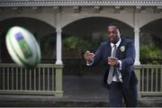 22 February 2018; Serge Betsen was in Dublin this morning as an ambassador for the Heineken® Rugby Club. Betsen is pictured at  St Stephen's Green in Dublin. Heineken® Rugby Club, a place which rewards, inspires and enables rugby supporters to come together for unique experiences and get more from the game. Founded in 2016, Heineken® Rugby Club helps facilitate those special moments of camaraderie that rugby fans share, as well as with fans of rival teams. Join the conversation online HEINEKEN_IE #HeinekenRugbyClub. Photo by Sam Barnes/SPORTSFILE