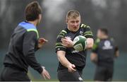 22 February 2018; John Ryan during Ireland rugby squad training at Carton House in Maynooth, Co Kildare. Photo by Brendan Moran/Sportsfile