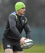 22 February 2018; Rory Scannell during Ireland rugby squad training at Carton House in Maynooth, Co Kildare. Photo by Brendan Moran/Sportsfile