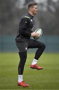 22 February 2018; Chris Farrell during Ireland rugby squad training at Carton House in Maynooth, Co Kildare. Photo by Brendan Moran/Sportsfile