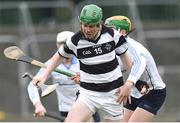 22 February 2018; Eoin Cody of St Kieran's in action against Kevin Burke of Dublin North during the Top Oil Corn Ui Dhuill Leinster Post Primary Schools A SHC Final match between St Kieran's and Dublin North at Netwatch Cullen Park in Carlow. Photo by Matt Browne/Sportsfile