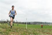 23 February 2018; Darragh McElhinney, from Coláiste Pobail Bheanntraí, Bantry, Co. Cork, on his way to winning the senior boy's 6000m during the Irish Life Health Munster Schools Cross Country at Waterford IT in Waterford. Photo by Matt Browne/Sportsfile