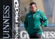 24 February 2018; Connacht Head Coach Kieran Keane prior to the Guinness Pro14 Round 16 match between Benetton and Connacht Rugby at Stadio Monigo in Treviso, Italy. Photo by Roberto Bregani/Sportsfile