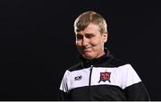 23 February 2018; Dundalk manager Stephen Kenny prior to the SSE Airtricity League Premier Division match between Shamrock Rovers and Dundalk at Tallaght Stadium in Dublin. Photo by Stephen McCarthy/Sportsfile