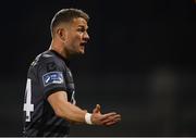 23 February 2018; Dane Massey of Dundalk during the SSE Airtricity League Premier Division match between Shamrock Rovers and Dundalk at Tallaght Stadium in Dublin. Photo by Stephen McCarthy/Sportsfile