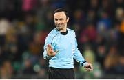 23 February 2018; Referee Neil Doyle during the SSE Airtricity League Premier Division match between Shamrock Rovers and Dundalk at Tallaght Stadium in Dublin. Photo by Stephen McCarthy/Sportsfile