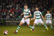 23 February 2018; David McAllister of Shamrock Rovers during the SSE Airtricity League Premier Division match between Shamrock Rovers and Dundalk at Tallaght Stadium in Dublin. Photo by Stephen McCarthy/Sportsfile