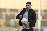 24 February 2018; Luke Connolly of Nemo Rangers walks the pitch ahead of the AIB GAA Football All-Ireland Senior Club Championship Semi-Final match between Nemo Rangers and Slaughtneil at O'Moore Park in Portlaoise, Co Laois. Photo by Eóin Noonan/Sportsfile