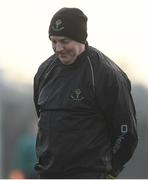 24 February 2018; Nemo Rangers manager Larry Kavanagh during the AIB GAA Football All-Ireland Senior Club Championship Semi-Final match between Nemo Rangers and Slaughtneil at O'Moore Park in Portlaoise, Co Laois. Photo by Eóin Noonan/Sportsfile