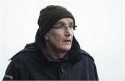 24 February 2018; Slaughtneil manager Mickey Moran during the AIB GAA Football All-Ireland Senior Club Championship Semi-Final match between Nemo Rangers and Slaughtneil at O'Moore Park in Portlaoise, Co Laois. Photo by Eóin Noonan/Sportsfile