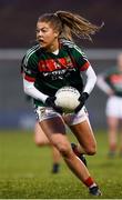 24 February 2018; Sarah Rowe of Mayo during the Lidl Ladies Football National League Division 1 Round 4 match between Mayo and Dublin at Elverys MacHale Park in Castlebar, Co Mayo. Photo by Stephen McCarthy/Sportsfile