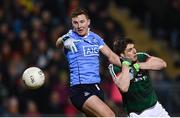 24 February 2018; Ciaran Kilkenny of Dublin in action against Lee Keegan of Mayo during the Allianz Football League Division 1 Round 4 match between Mayo and Dublin at Elverys MacHale Park in Castlebar, Co Mayo. Photo by Stephen McCarthy/Sportsfile