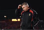 24 February 2018; Mayo manager Stephen Rochford during the Allianz Football League Division 1 Round 4 match between Mayo and Dublin at Elverys MacHale Park in Castlebar, Co Mayo. Photo by Stephen McCarthy/Sportsfile