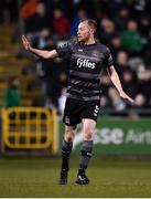 23 February 2018; Chris Sheilds of Dundalk during the SSE Airtricity League Premier Division match between Shamrock Rovers and Dundalk at Tallaght Stadium in Dublin. Photo by Seb Daly/Sportsfile