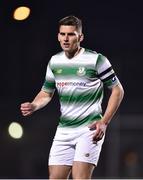 23 February 2018; David McAllister of Shamrock Rovers during the SSE Airtricity League Premier Division match between Shamrock Rovers and Dundalk at Tallaght Stadium in Dublin. Photo by Seb Daly/Sportsfile