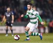 23 February 2018; Brandan Miele of Shamrock Rovers during the SSE Airtricity League Premier Division match between Shamrock Rovers and Dundalk at Tallaght Stadium in Dublin. Photo by Seb Daly/Sportsfile