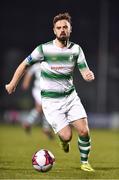 23 February 2018; Greg Bolger of Shamrock Rovers during the SSE Airtricity League Premier Division match between Shamrock Rovers and Dundalk at Tallaght Stadium in Dublin. Photo by Seb Daly/Sportsfile