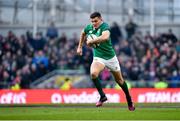 24 February 2018; Jacob Stockdale of Ireland during the NatWest Six Nations Rugby Championship match between Ireland and Wales at the Aviva Stadium in Dublin. Photo by Ramsey Cardy/Sportsfile