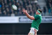 24 February 2018; CJ Stander of Ireland during the NatWest Six Nations Rugby Championship match between Ireland and Wales at the Aviva Stadium in Dublin. Photo by Ramsey Cardy/Sportsfile