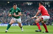 24 February 2018; Cian Healy of Ireland in action against Aaron Shingler of Wales during the NatWest Six Nations Rugby Championship match between Ireland and Wales at the Aviva Stadium in Dublin. Photo by Ramsey Cardy/Sportsfile