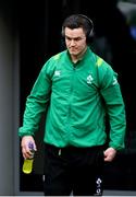 24 February 2018; Jonathan Sexton of Ireland ahead of the NatWest Six Nations Rugby Championship match between Ireland and Wales at the Aviva Stadium in Dublin. Photo by Ramsey Cardy/Sportsfile