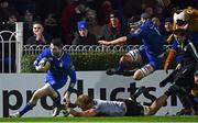 23 February 2018; Barry Daly of Leinster runs in his side's third try during the Guinness PRO14 Round 16 match between Leinster and Southern Kings at the RDS Arena in Dublin. Photo by Ramsey Cardy/Sportsfile