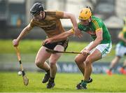 25 February 2018; Bryan Murphy of Kerry in action against James Kelly of Meath during the Allianz Hurling League Division 2A Round 4 match between Kerry and Meath at Austin Stack Park in Kerry. Photo by Diarmuid Greene/Sportsfile