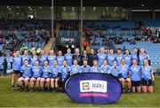 24 February 2018; The Dublin squad prior to the Lidl Ladies Football National League Division 1 Round 4 match between Mayo and Dublin at Elverys MacHale Park in Castlebar, Co Mayo. Photo by Stephen McCarthy/Sportsfile