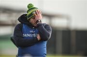 25 February 2018; Meath manager Nick Fitzgerald reacts during the Allianz Hurling League Division 2A Round 4 match between Kerry and Meath at Austin Stack Park in Kerry. Photo by Diarmuid Greene/Sportsfile